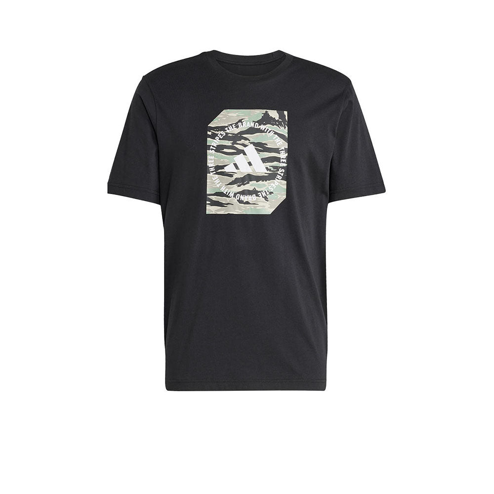 ADIDAS Camo Shape Graphic เสื้อยืดผู้ชาย