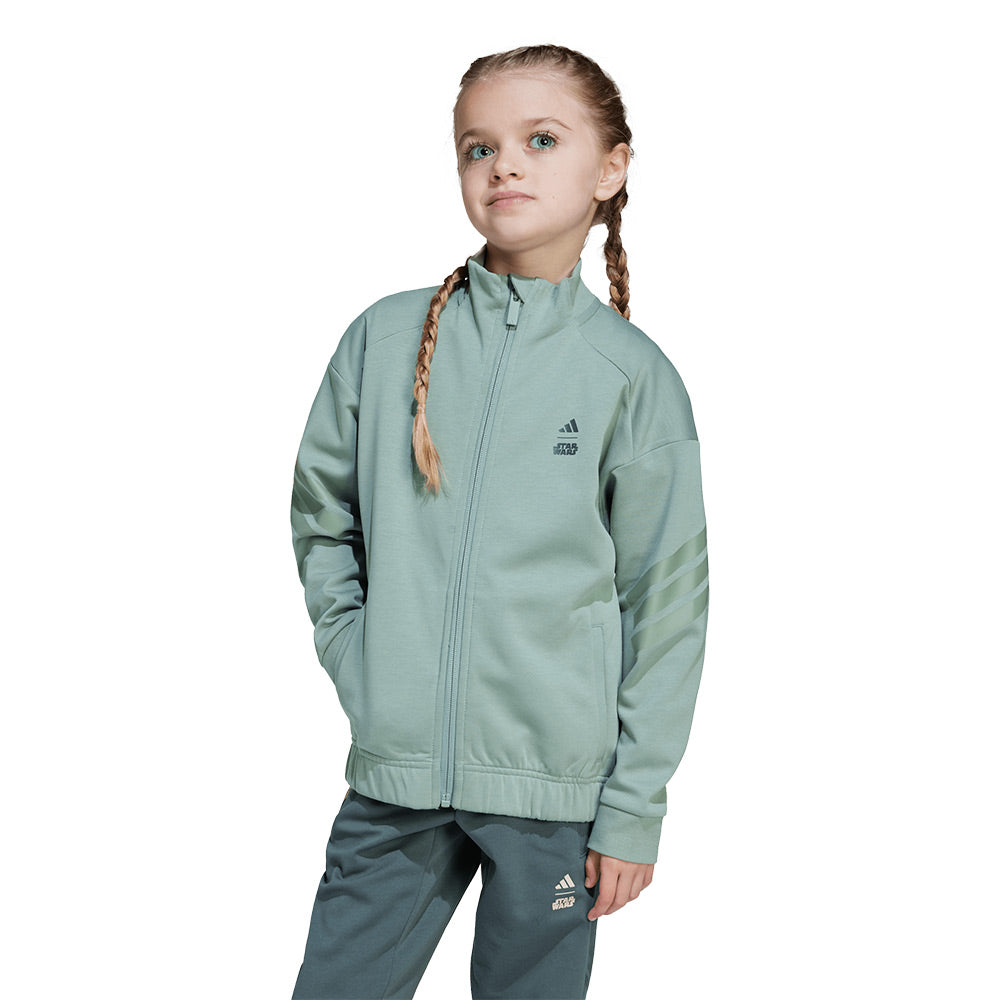 ADIDAS Star Wars Mandalorian เสื้อแจ็คเก็ตเด็ก