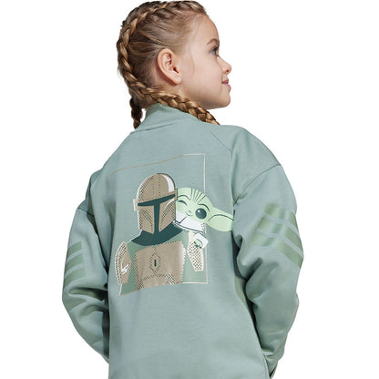 ADIDAS Star Wars Mandalorian เสื้อแจ็คเก็ตเด็ก