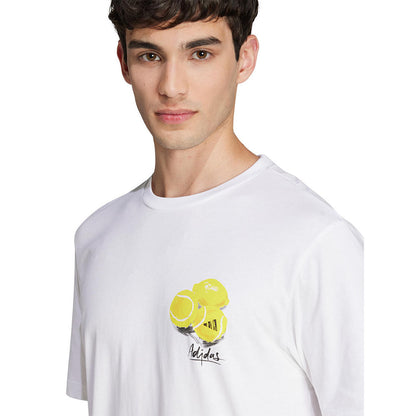 ADIDAS Lounge Still Life Lemons Graphic Men's T-Shirt