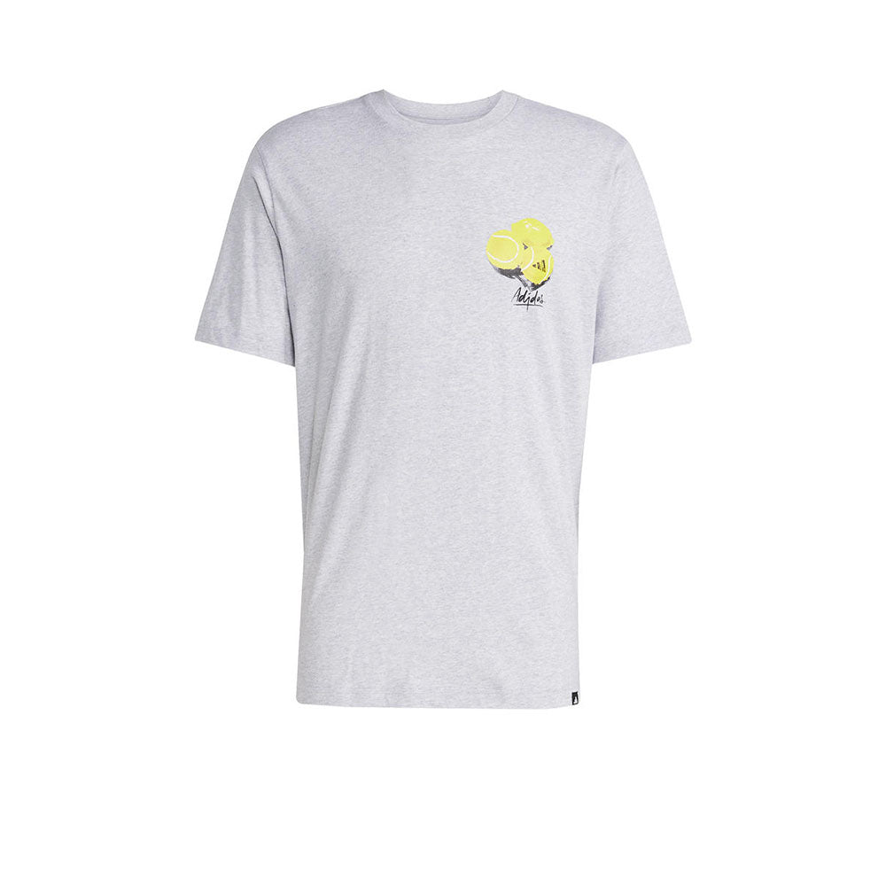 ADIDAS Lounge Still Life Lemons Graphic เสื้อยืดผู้ชาย