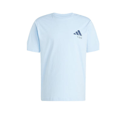ADIDAS Lounge Verbiage Friends of Sport Graphic เสื้อยืดผู้ชาย