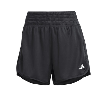 ADIDAS Pacer Essentials Knit High-Rise กางเกงออกกำลังกายขาสั้นผู้หญิง