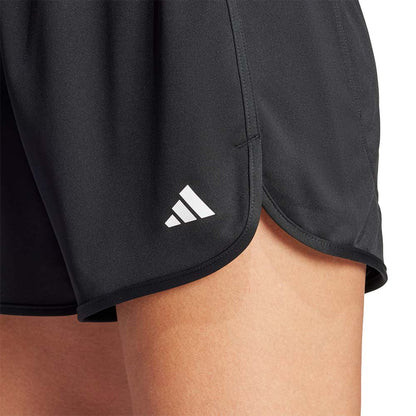 ADIDAS Pacer Essentials Knit High-Rise กางเกงออกกำลังกายขาสั้นผู้หญิง