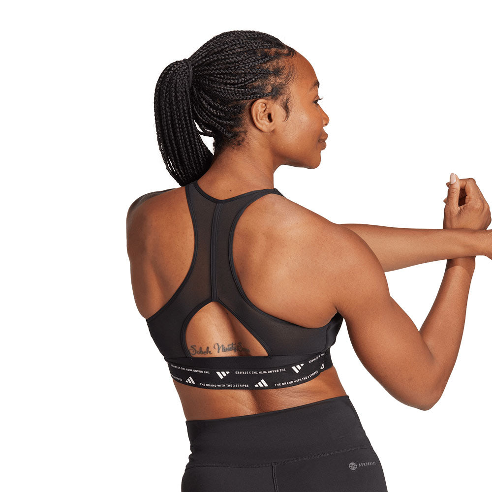 ADIDAS Powerreact Training Medium Support Women's Training Sport Bra - Supersports Thailand