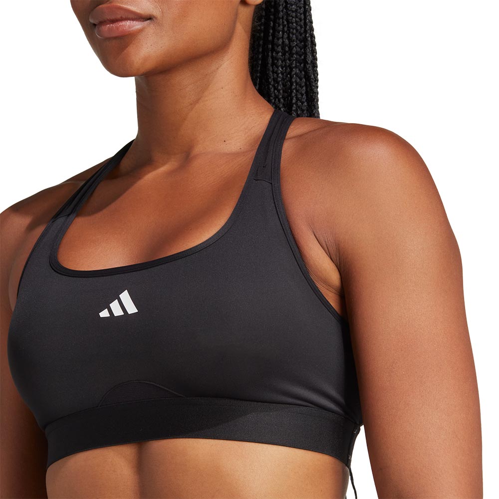 ADIDAS Powerreact Training Medium Support Women's Training Sport Bra - Supersports Thailand Supersports Thailand