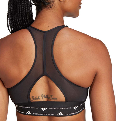 ADIDAS Powerreact Training Medium Support Women's Training Sport Bra - Supersports Thailand