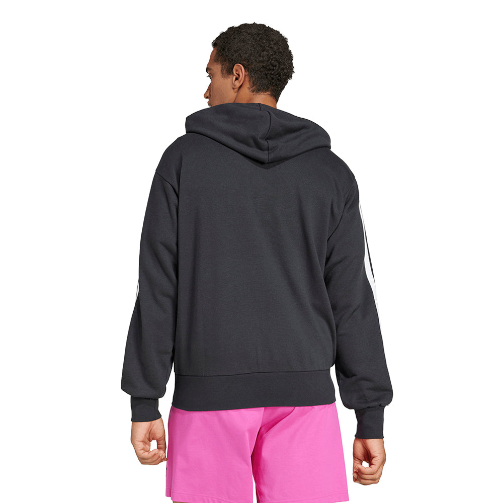 ADIDAS Essentials 3-Stripes French Terry Full-Zip เสื้อแจ็คเก็ตผู้ชาย Supersports Thailand