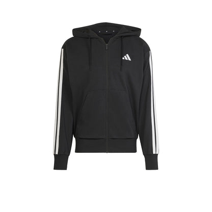 ADIDAS Essentials 3-Stripes French Terry Full-Zip เสื้อแจ็คเก็ตผู้ชาย