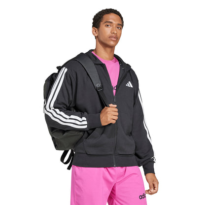 ADIDAS Essentials 3-Stripes French Terry Full-Zip เสื้อแจ็คเก็ตผู้ชาย