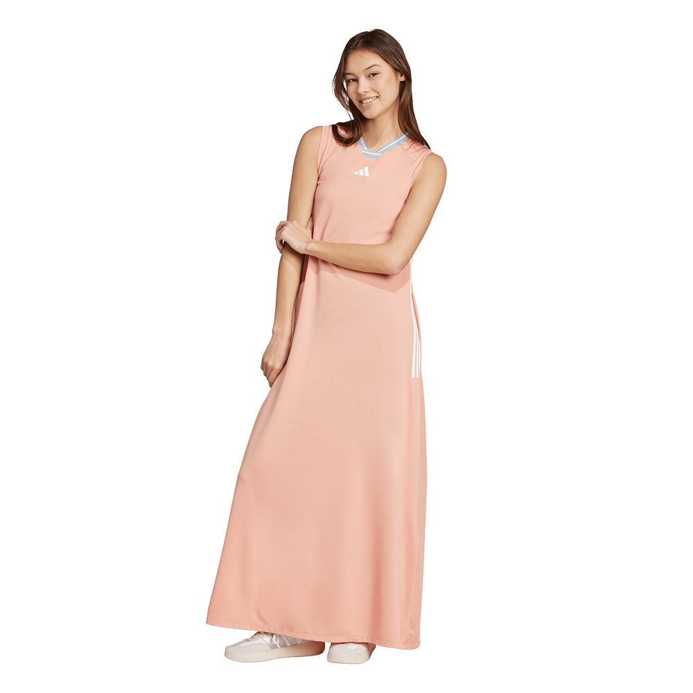 ADIDAS Tiro Cut 3-Stripes Soft Mesh Long Women's Dress