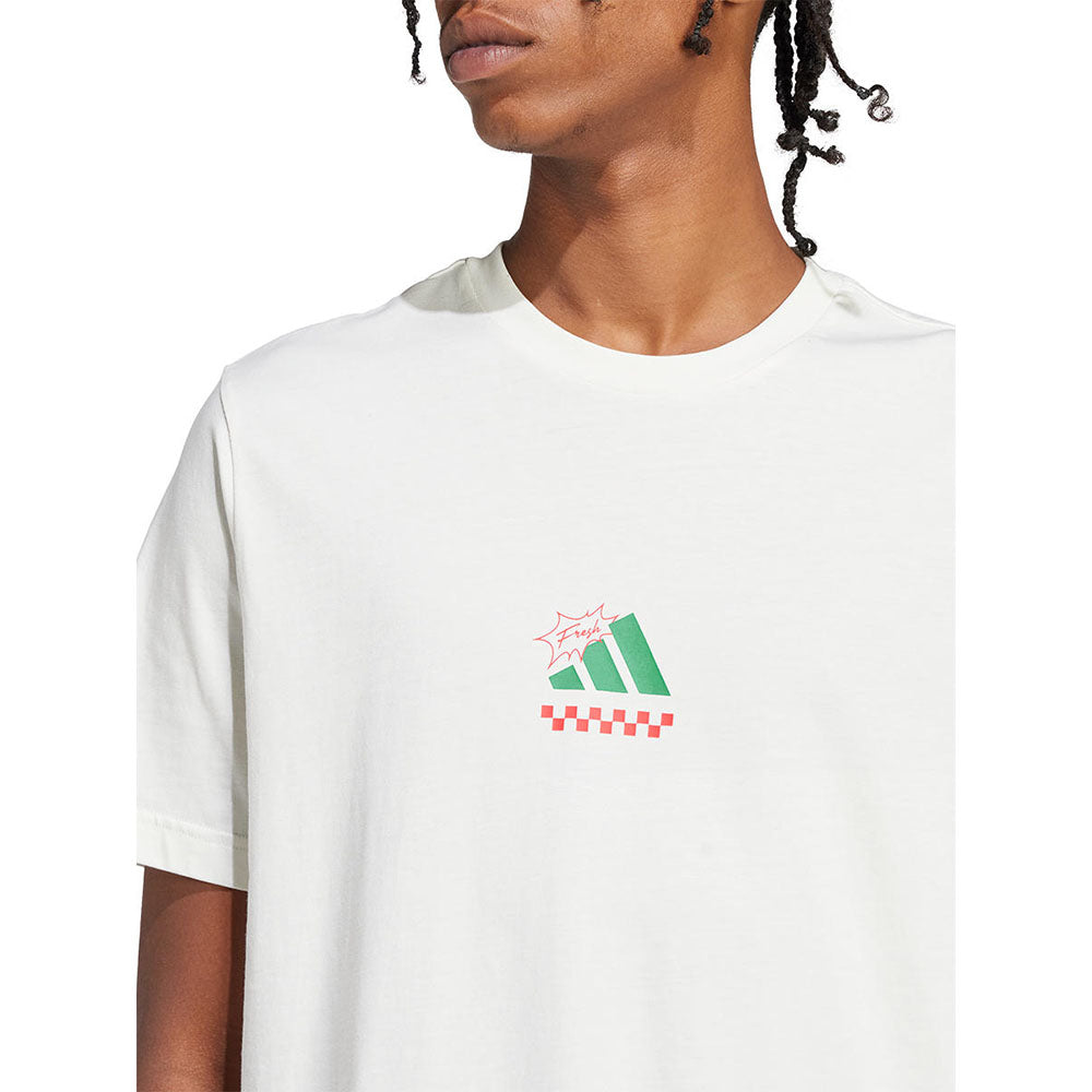 ADIDAS Lounge Pizza Graphic เสื้อยืดผู้ชาย