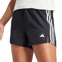 ADIDAS 3-Stripes High-Rise กางเกงออกกำลังกายขาสั้นผู้หญิง