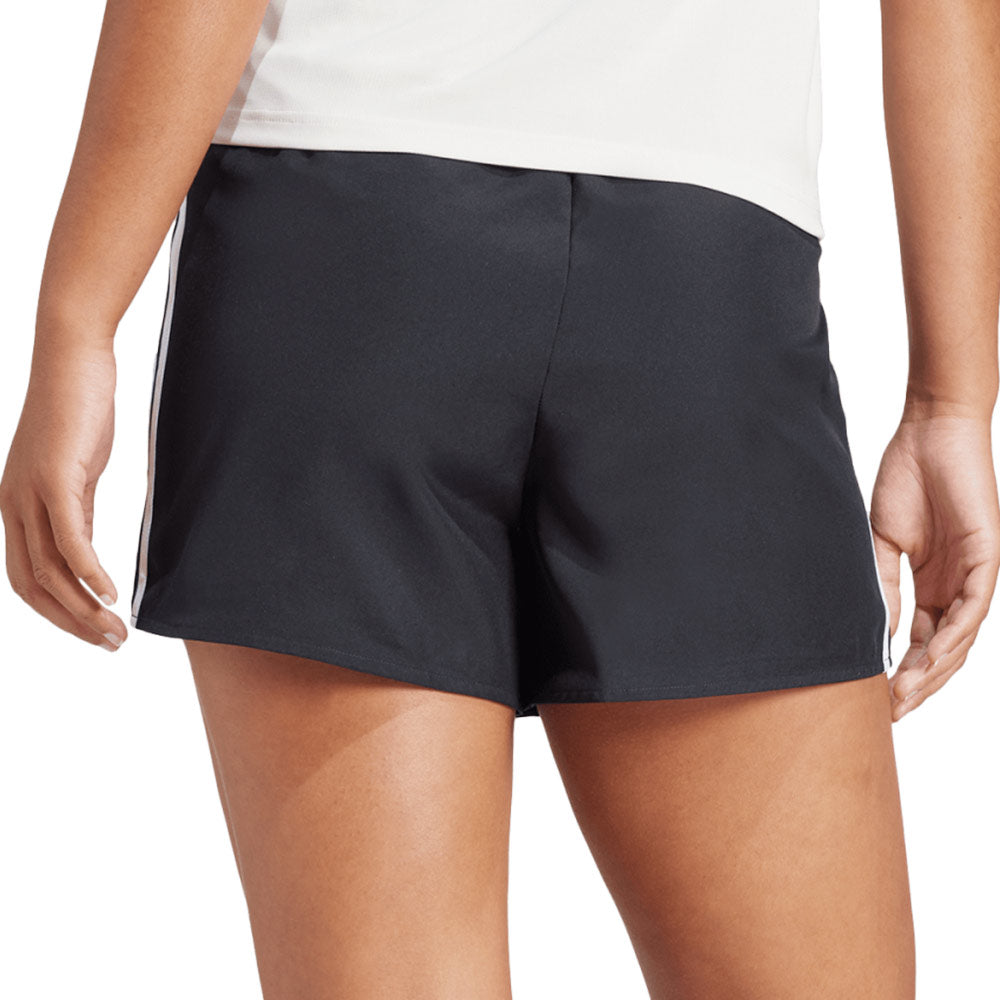 ADIDAS 3-Stripes High-Rise กางเกงออกกำลังกายขาสั้นผู้หญิง