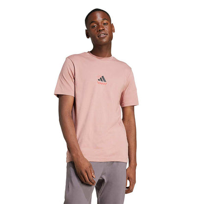 ADIDAS Lounge Pizza Graphic Men's T-Shirt