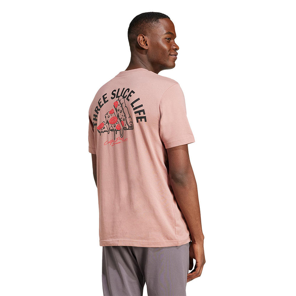 ADIDAS Lounge Pizza Graphic Men's T-Shirt