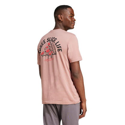 ADIDAS Lounge Pizza Graphic Men's T-Shirt
