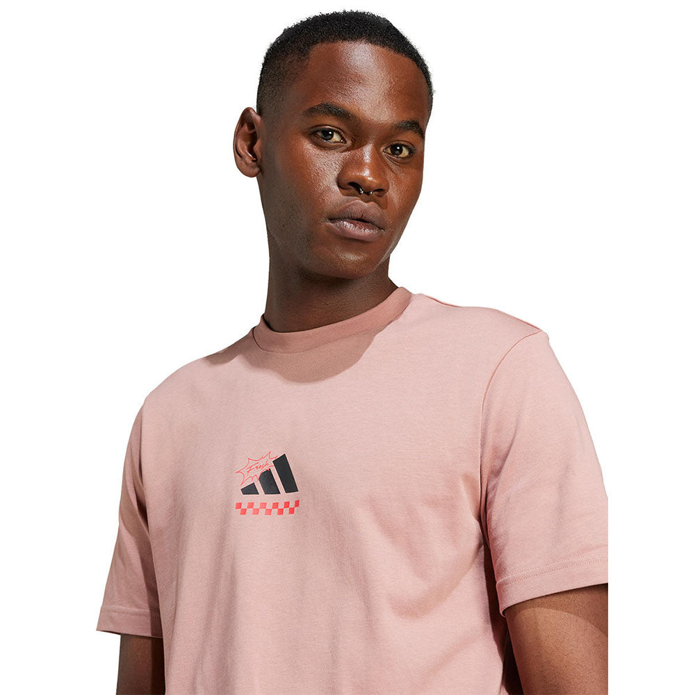 ADIDAS Lounge Pizza Graphic Men's T-Shirt