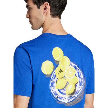ADIDAS Lounge Still Life Lemons Graphic Men's T-Shirt