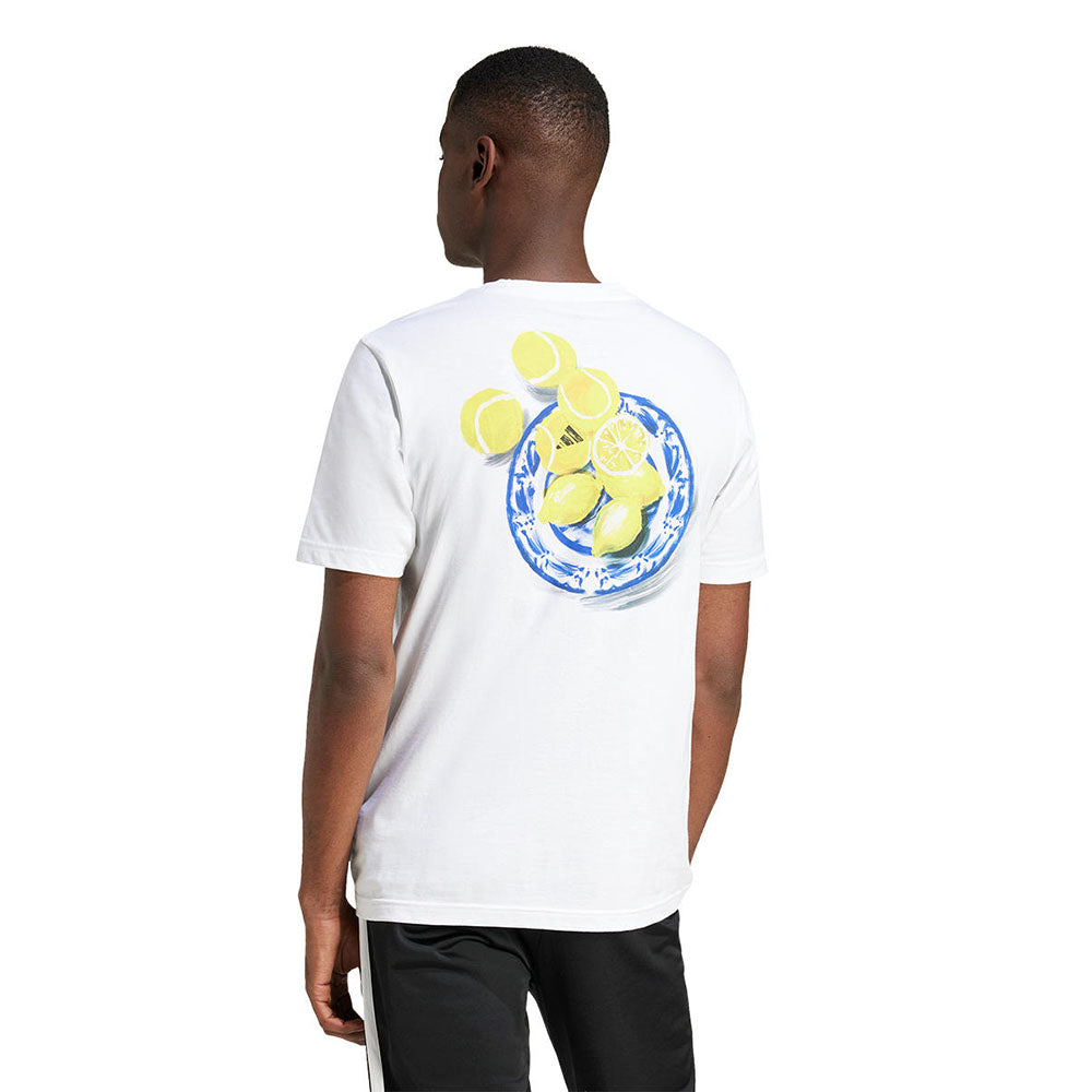 ADIDAS Lounge Still Life Lemons Graphic Men's T-Shirt - Supersports Thailand