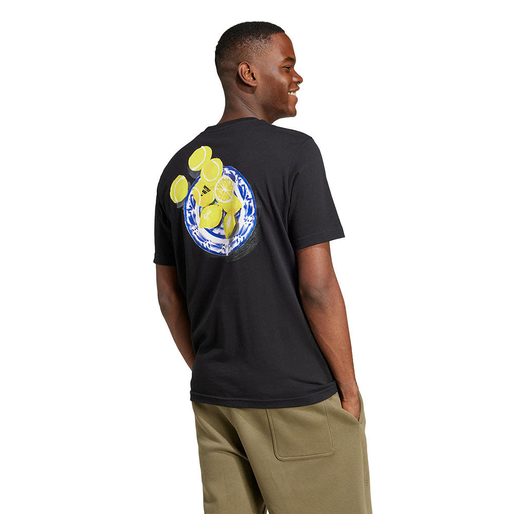 ADIDAS Lounge Still Life Lemons Graphic Men's T-Shirt