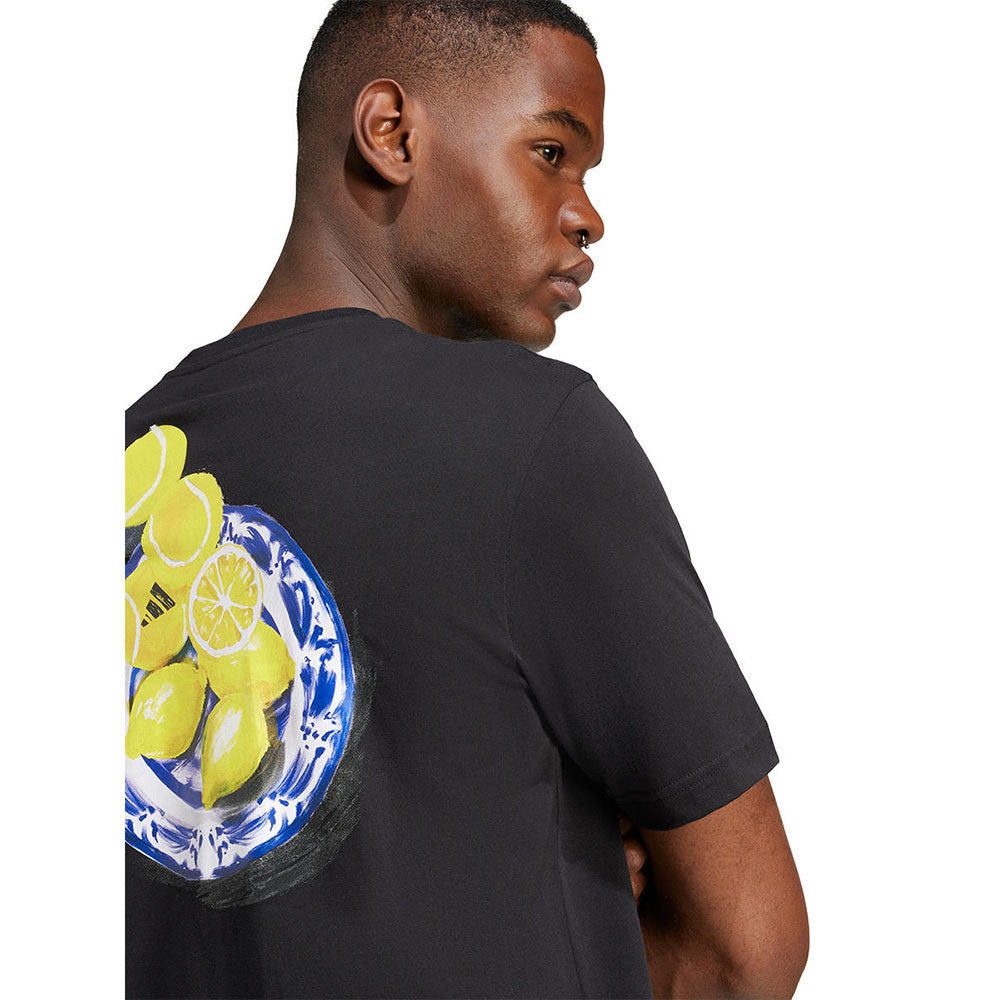 ADIDAS Lounge Still Life Lemons Graphic Men's T-Shirt
