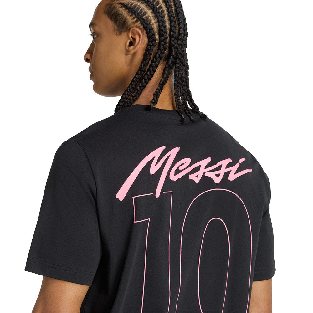 ADIDAS Messi Graphic เสื้อฟุตบอลผู้ชาย