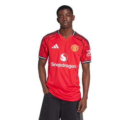 ADIDAS เสื้อแข่งผู้ชายทีมแมนเชสเตอร์ ยูไนเต็ด ชุดเหย้า ฤดูกาล 2025/26