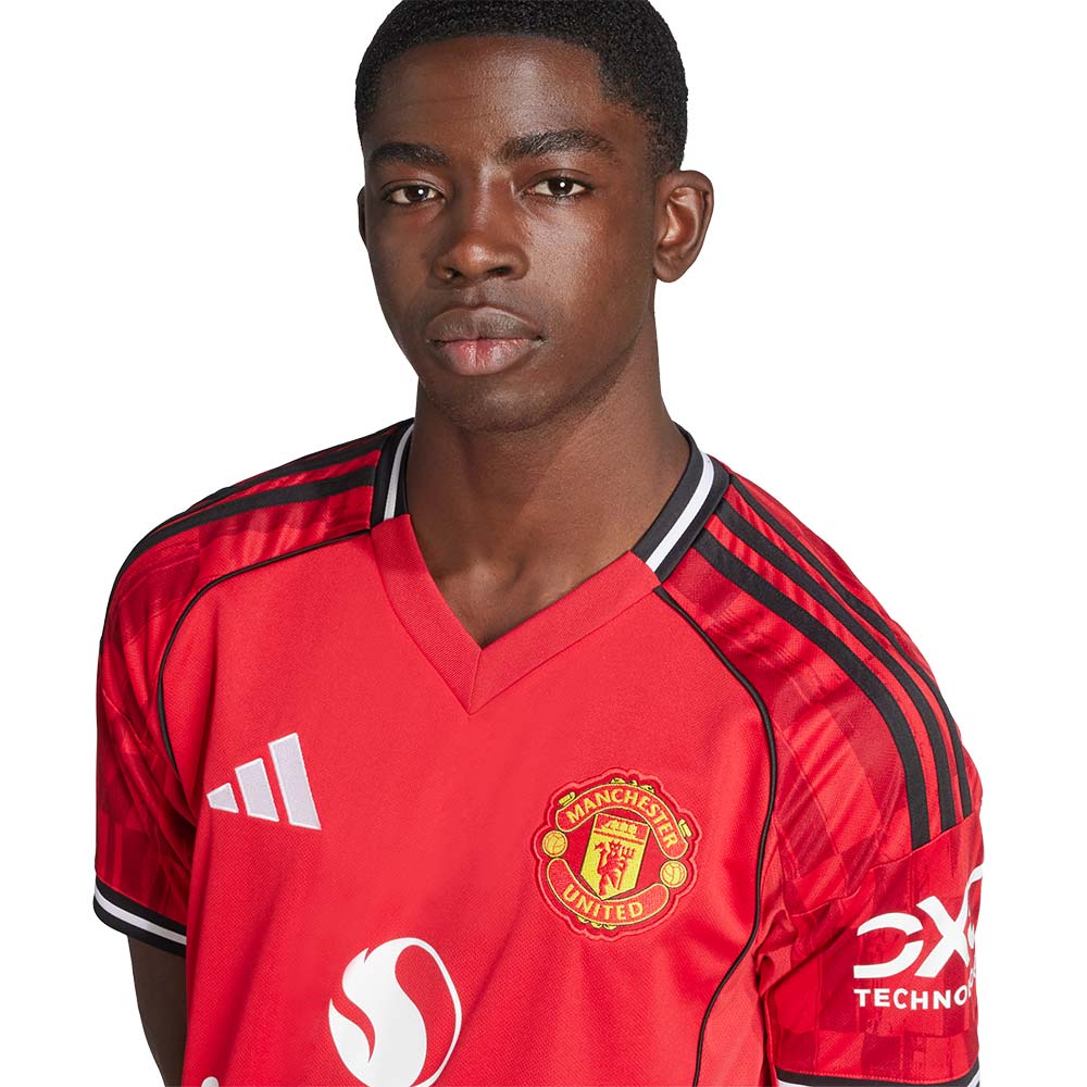 ADIDAS เสื้อแข่งผู้ชายทีมแมนเชสเตอร์ ยูไนเต็ด ชุดเหย้า ฤดูกาล 2025/26
