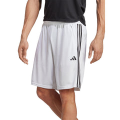 ADIDAS Train Essentials Piqué 3-Stripes กางเกงออกกำลังกายขาสั้นผู้ชาย