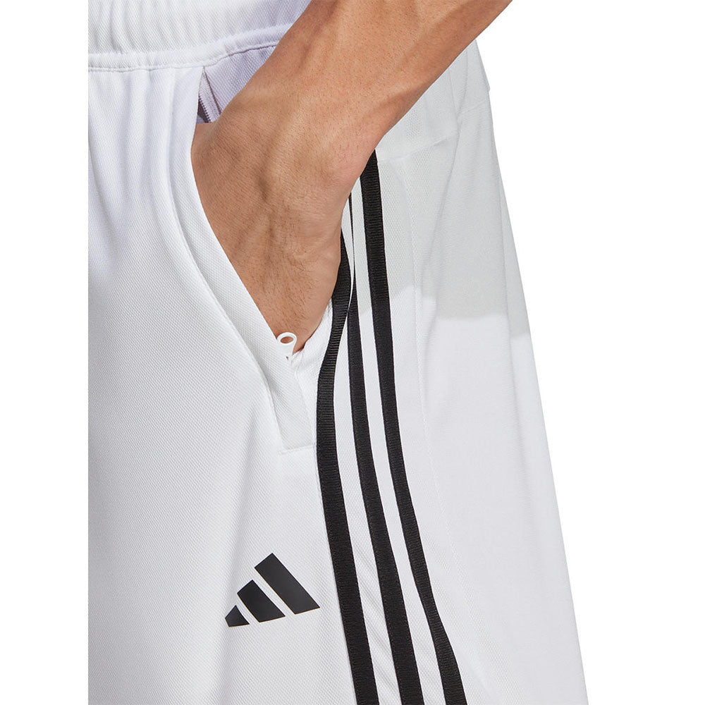 ADIDAS Train Essentials Piqué 3-Stripes กางเกงออกกำลังกายขาสั้นผู้ชาย