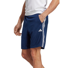 ADIDAS Train Essentials Piqué 3-Stripes กางเกงออกกำลังกายขาสั้นผู้ชาย