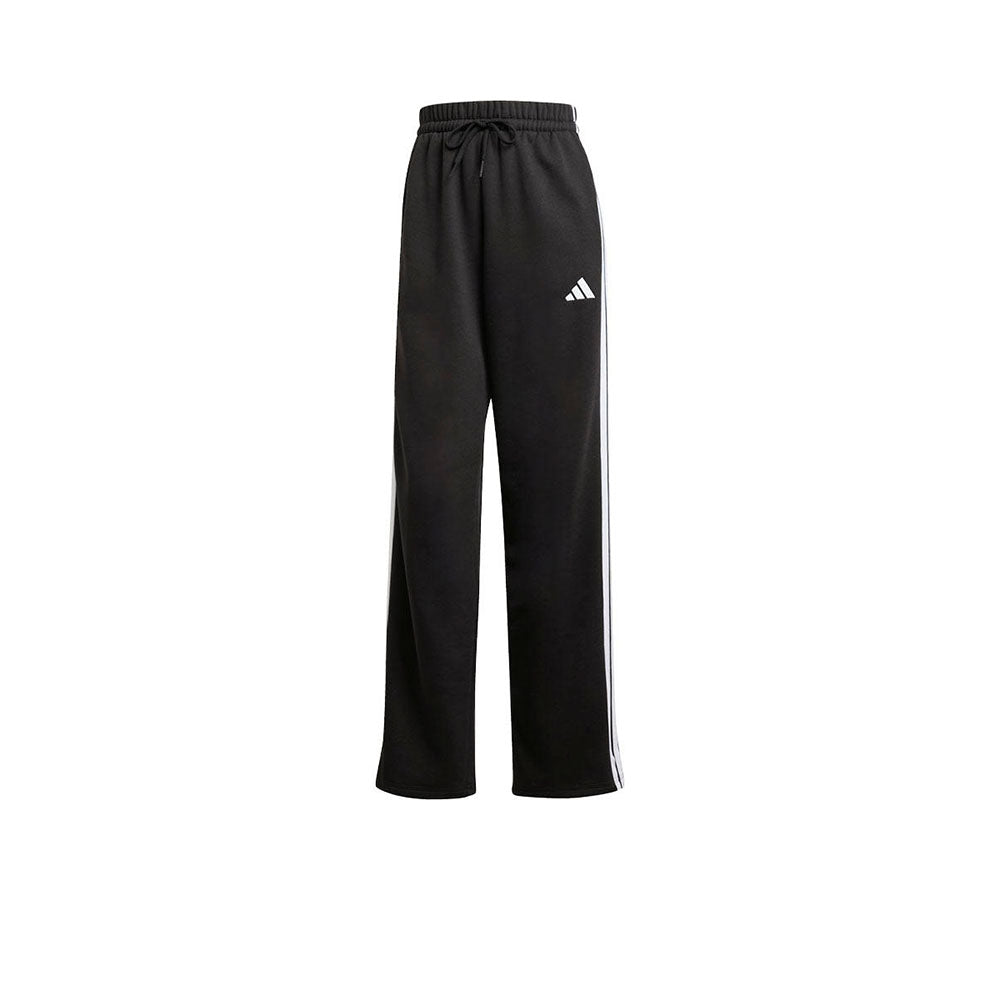ADIDAS Essentials 3-Stripes Open-Hem Fleece Women's Lifestyle Pants - Supersports Thailand