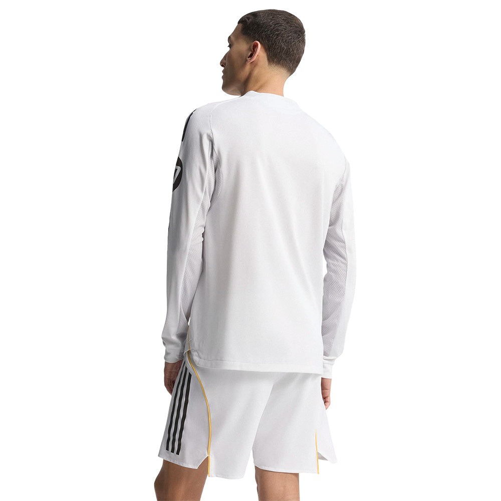 ADIDAS Men's Real Madrid Home Authentic 2025/26 Long Sleeve Jersey
