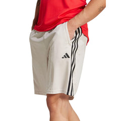 ADIDAS Train Essentials Piqué 3-Stripes กางเกงออกกำลังกายขาสั้นผู้ชาย