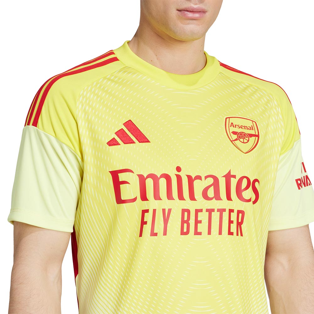 ADIDAS เสื้อผู้รักษาประตูผู้ชายทีมอาร์เซนอล ชุดเหย้า ฤดูกาล 2025/26