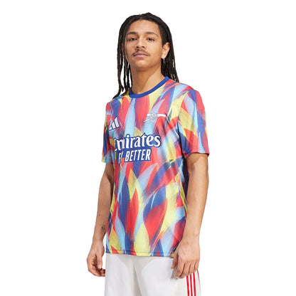 ADIDAS เสื้อแข่งผู้ชายทีมอาร์เซนอล เกรด Pre-Match ฤดูกาล 2025/26