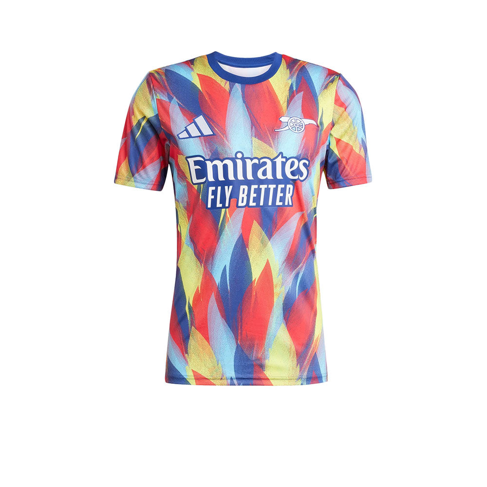 ADIDAS เสื้อแข่งผู้ชายทีมอาร์เซนอล เกรด Pre-Match ฤดูกาล 2025/26