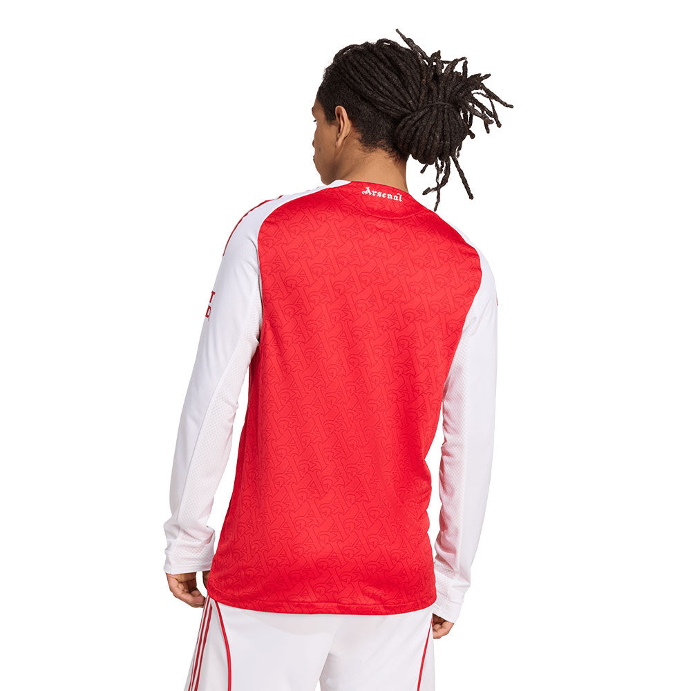 ADIDAS เสื้อแข่งผู้ชายแขนยาวทีมอาร์เซนอล ชุดเหย้า เกรด Authentic ฤดูกาล 2025/26