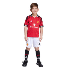 ADIDAS Kids Manchester United Home 2025/26 Mini Kit - Supersports Thailand