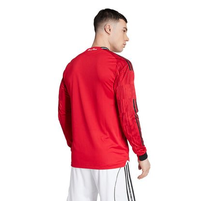 ADIDAS Men's Manchester United Home Authentic 2025/26 Long Sleeve Jersey