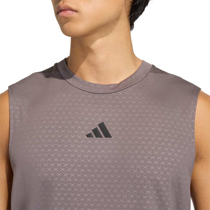 ADIDAS D4T Power 3 Stripe Men's Training Tank - Supersports Thailand