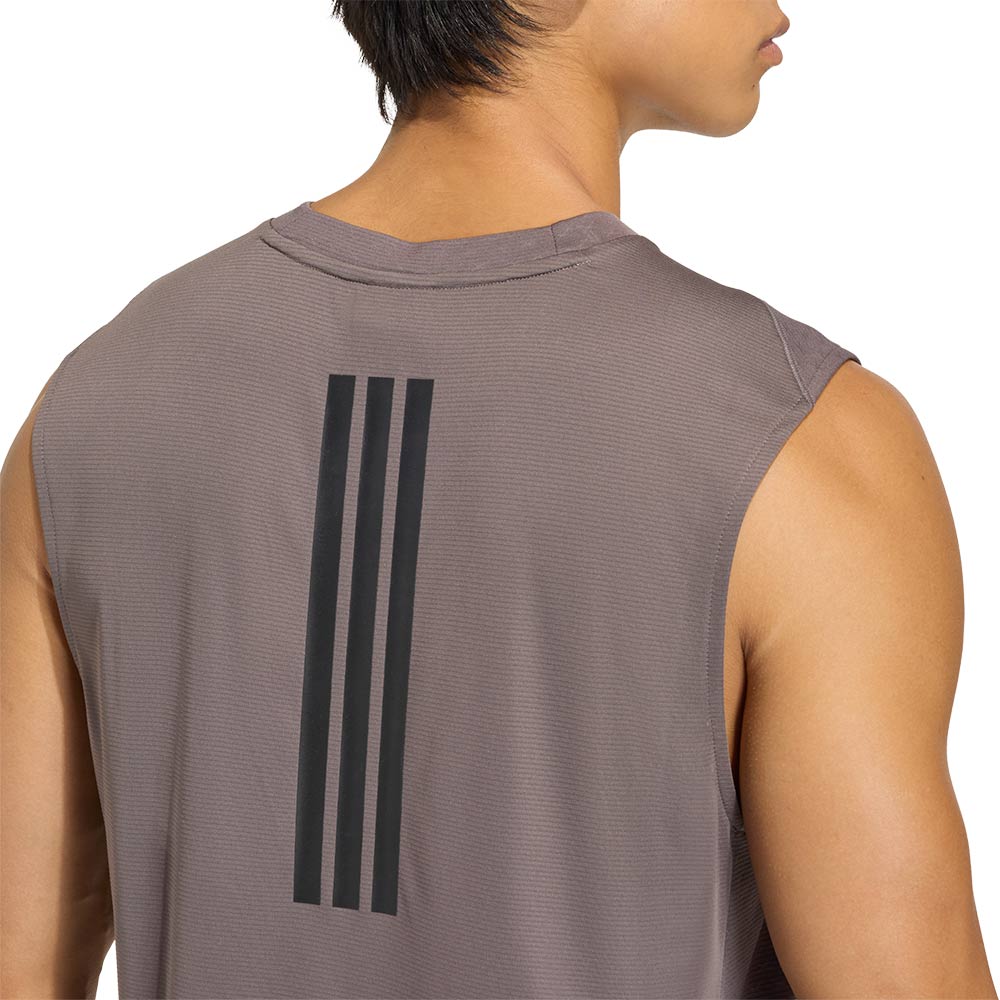 ADIDAS D4T Power 3 Stripe Men's Training Tank - Supersports Thailand