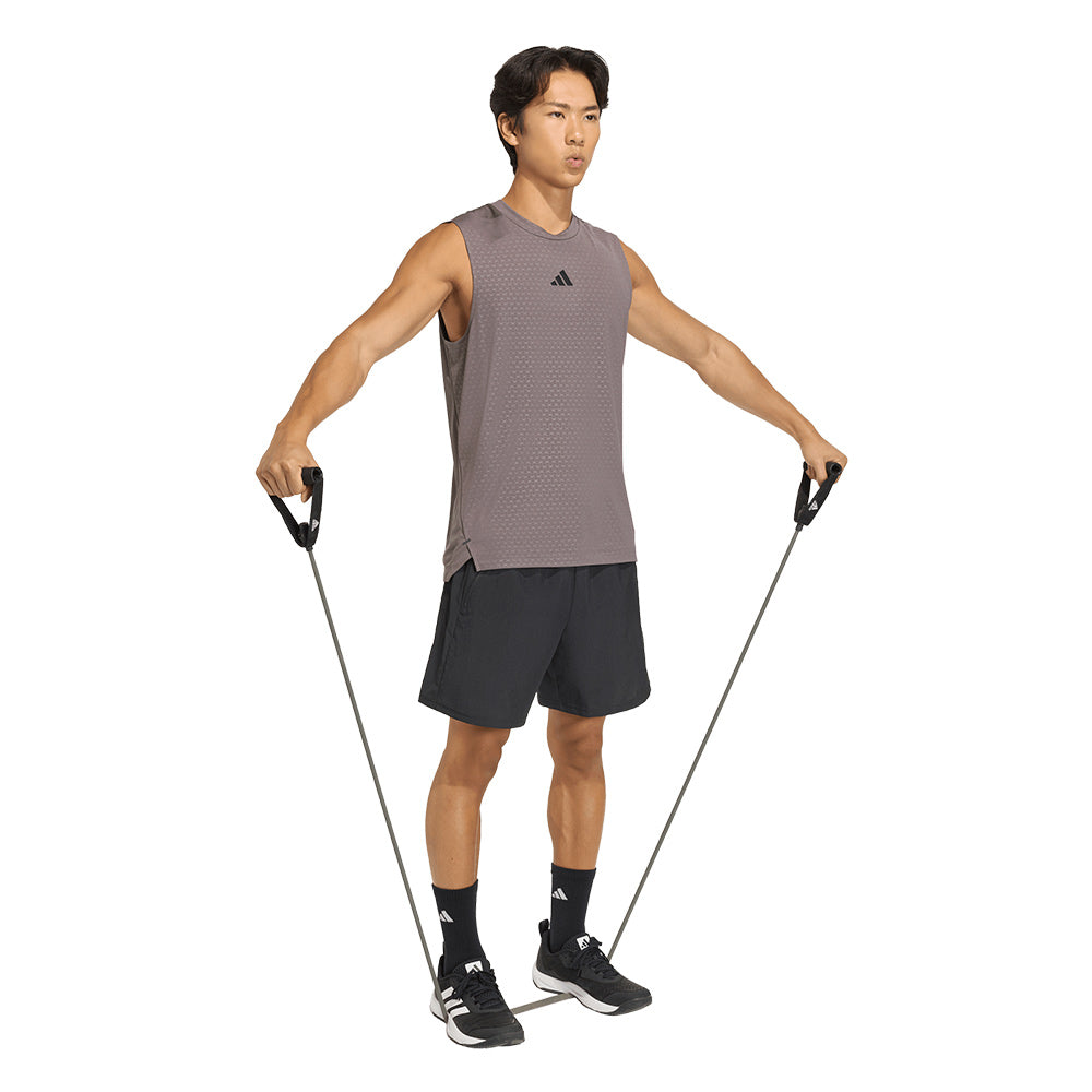 ADIDAS D4T Power 3 Stripe Men's Training Tank - Supersports Thailand
