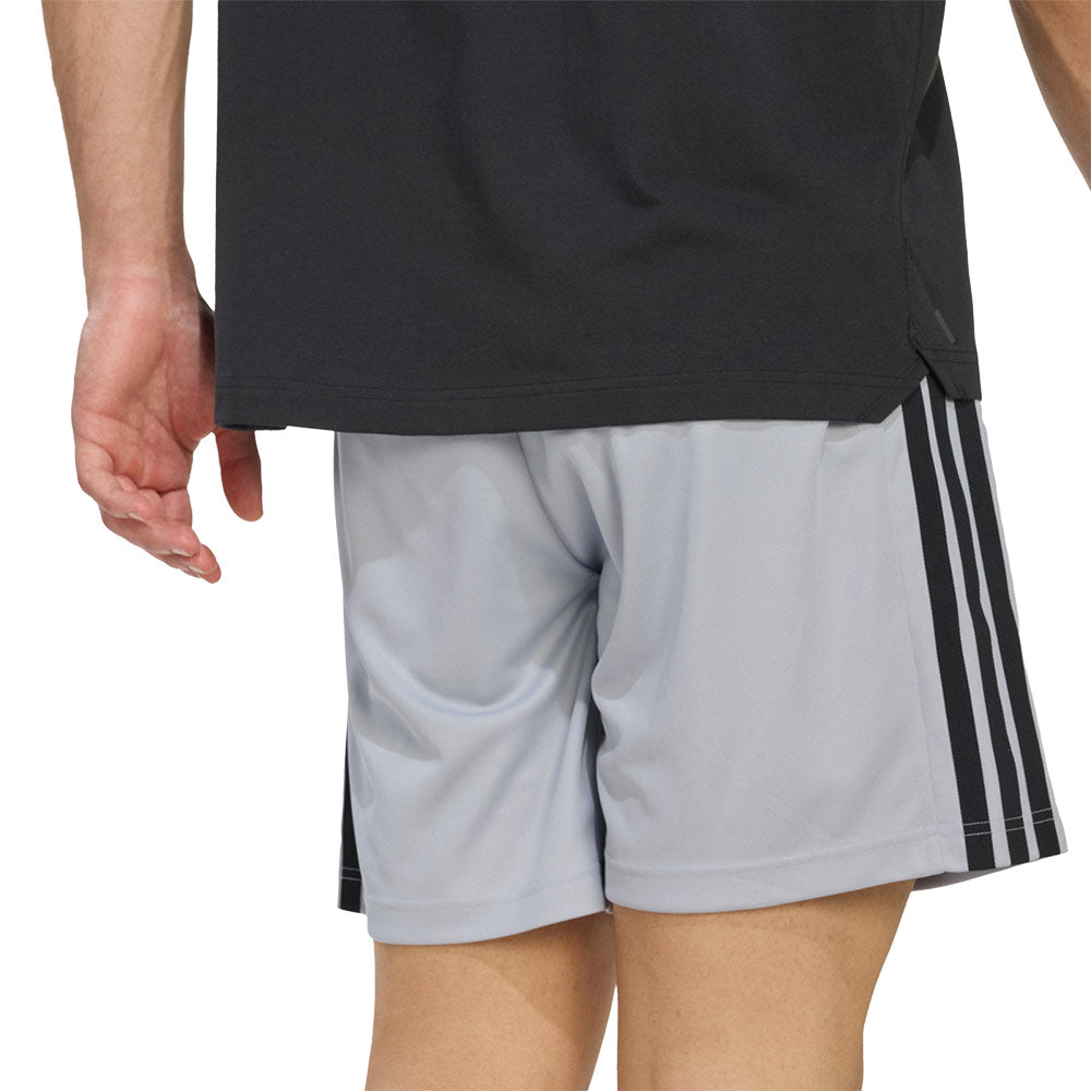 ADIDAS Workout Essentials Base 3-Stripes Pique short 7 inch Men's Training Shorts - Supersports Thailand