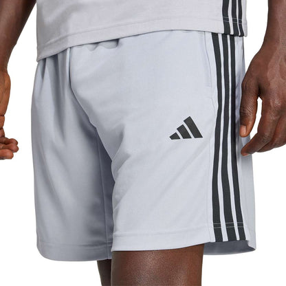 ADIDAS Workout Essentials Base 3-Stripes Pique Short 9 inch Men's Training Shorts - Supersports Thailand