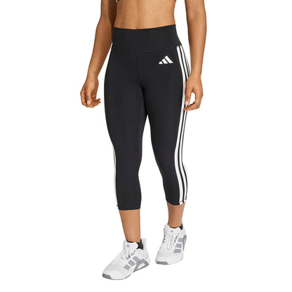 ADIDAS Optime Essentials Workout 3-Stripes 3/4 Women's Training Leggings - Supersports Thailand