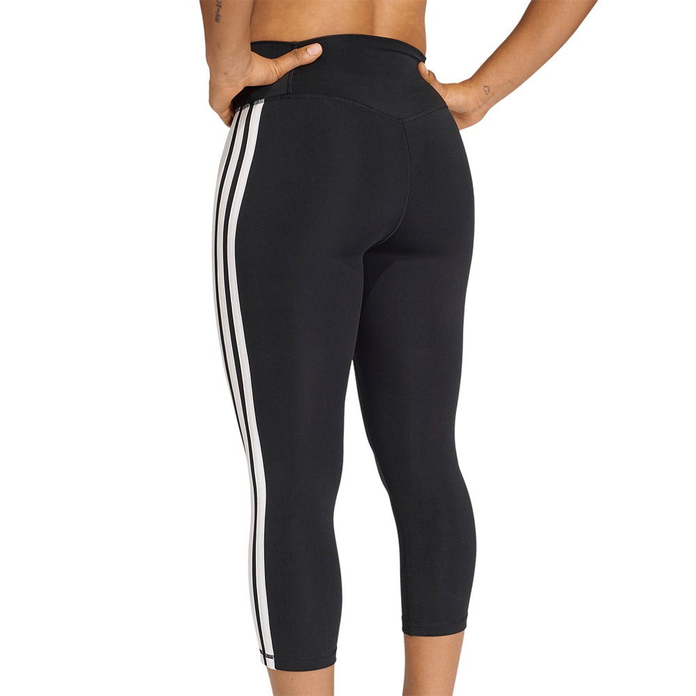 ADIDAS Optime Essentials Workout 3-Stripes 3/4 Women's Training Leggings - Supersports Thailand Supersports Thailand