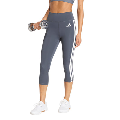 ADIDAS Optime Essentials Workout 3-Stripes 3/4 Women's Training Leggings - Supersports Thailand