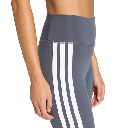 ADIDAS Optime Essentials Workout 3-Stripes 3/4 Women's Training Leggings - Supersports Thailand